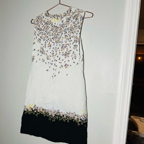 Giambattista Valli Short Sleeve Daisy Print Floral Lace Sheath Dress Size XS - Picture 7 of 14